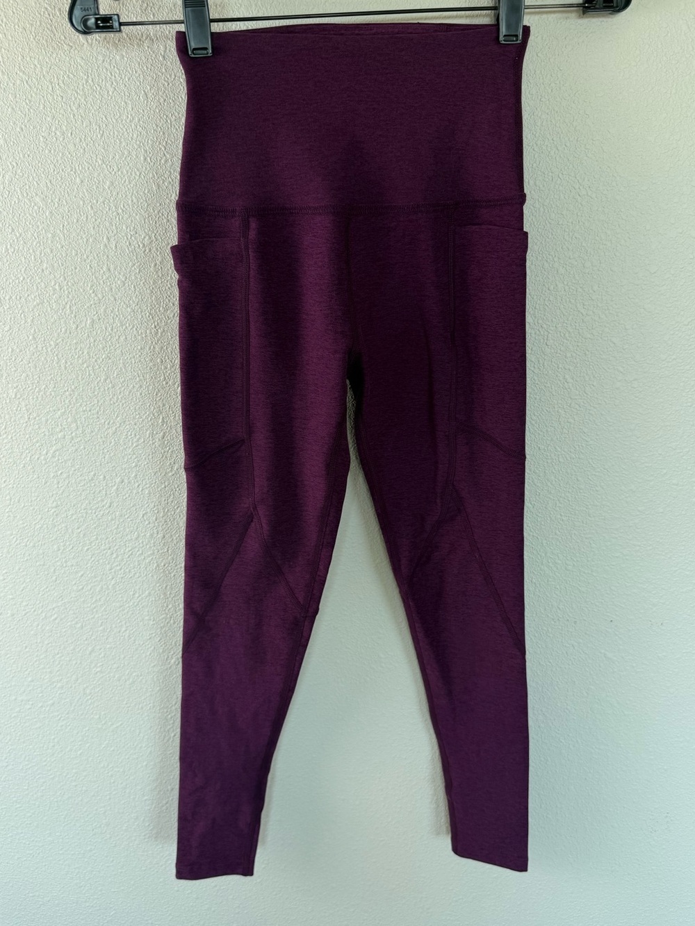 Beyond Yoga Spacedye Equipped Pocket Midi Legging Blackberry Heather Women’s XS